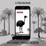 reasons to start using nostr